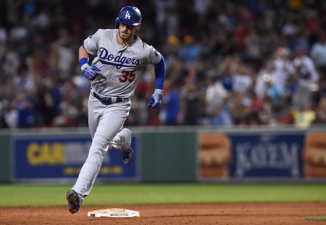 Dodgers' Cody Bellinger loses a home run because of Justin