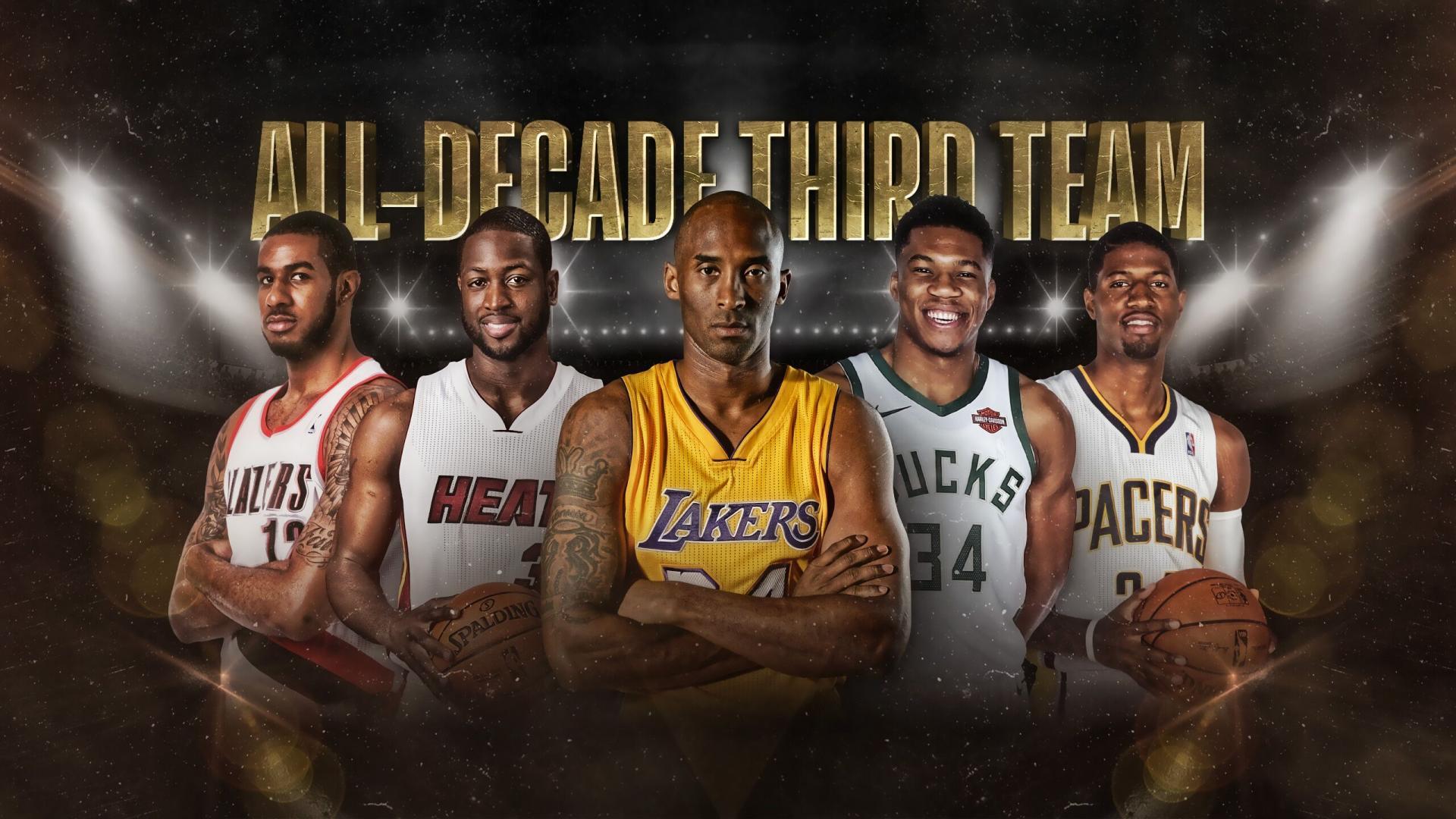 Los Angeles Lakers: Kobe Bryant and the Lakers All-Decade NBA Team