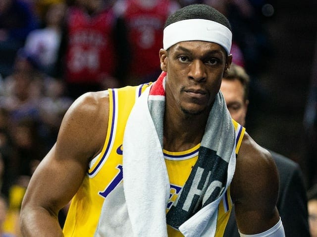 Lakers News: Rajon Rondo Watched Practice After Successful Thumb ...