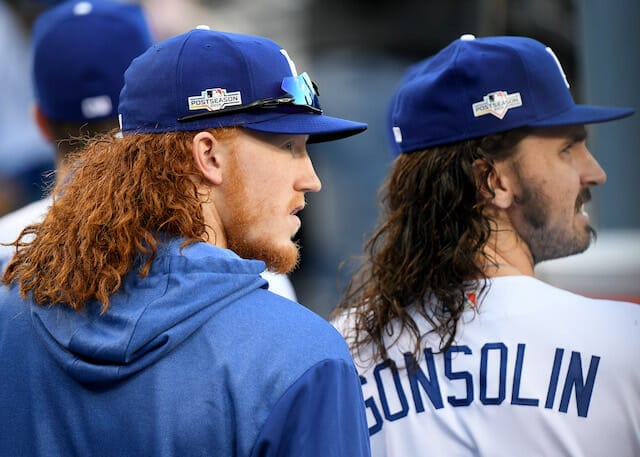 Dodgers Considering Tony Gonsolin, Dustin May For 'Bulk' Relief Pitchers In  Postseason 