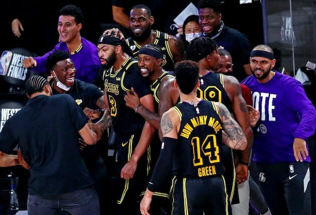 Lakers Relish Opportunity To Win NBA Title In Black Mamba Jersey 