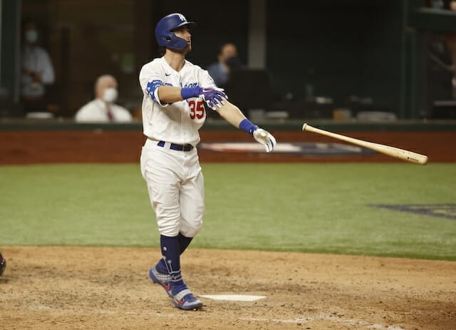 Dodgers' Cody Bellinger wins Silver Slugger award for outstanding