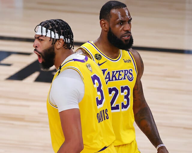 Lakers News: LeBron James, Anthony Davis May Change Jersey Numbers For  2021-22 Season - SportsCity.com