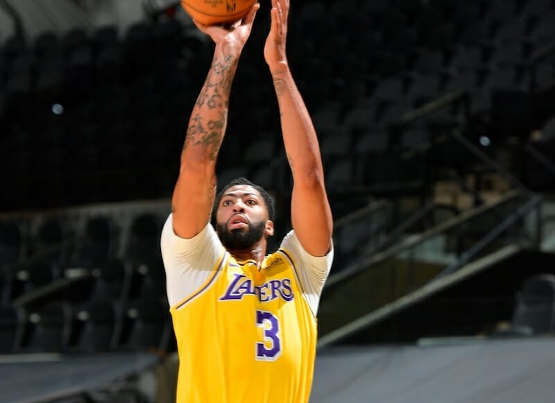 Lakers News Anthony Davis With 3Point Shooting