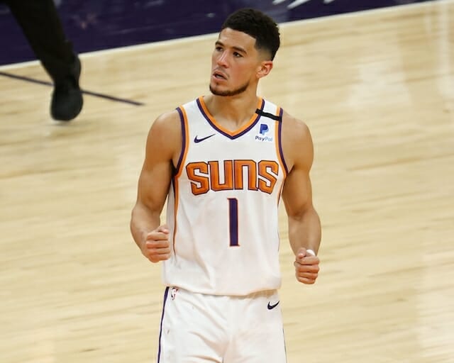 Suns' Devin Booker to replace Anthony Davis in NBA All-Star Game