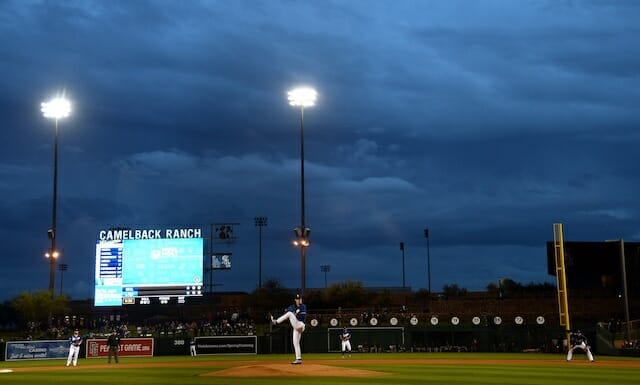 Cubs vs. Dodgers at Mesa and White Sox at Glendale split squad