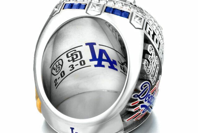 Dodgers 2020 World Series Championship Rings Studded With Hundreds Of  Diamonds, Sapphires - CBS Los Angeles