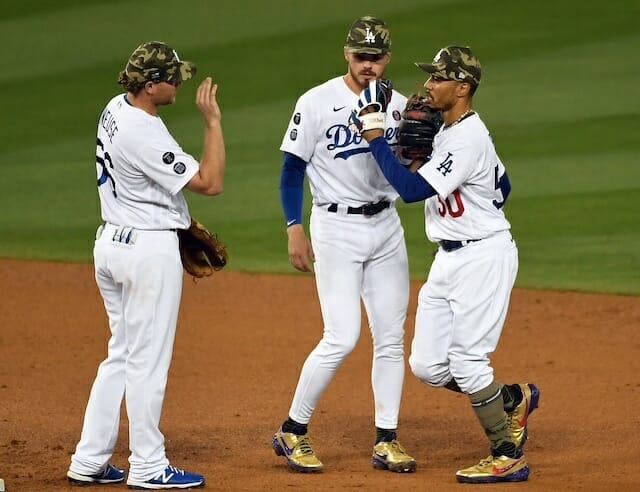 Mookie Betts, Max Muncy & Gavin Lux Among Dodgers To Honor Kobe Bryant 
