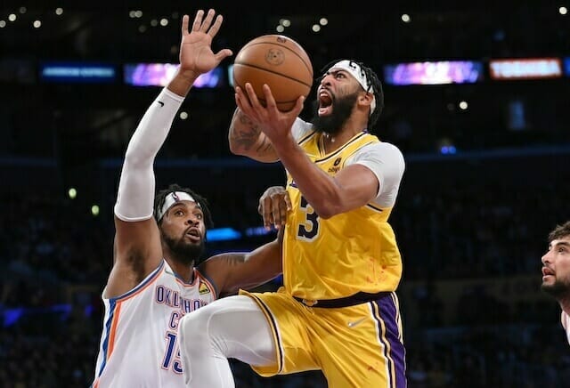 Anthony Davis Critical Of Lakers' Defense; Praises Thunder's Formula To  Beat L.A. Again - SportsCity.com