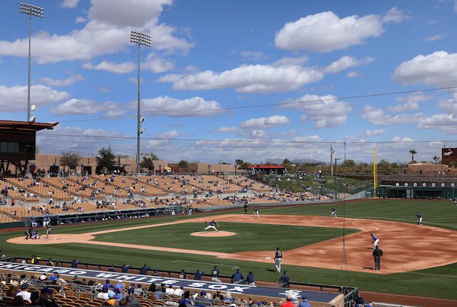 Camelback Ranch Selling Single-Game 2022 Dodgers Spring Training
