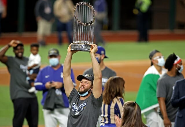 Dodgers: Clayton Kershaw finally getting his World Series ring is amazing