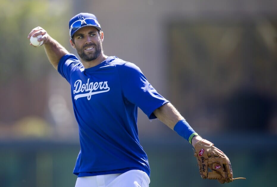 Dodgers' Chris Taylor reveals he had offseason elbow surgery - Los