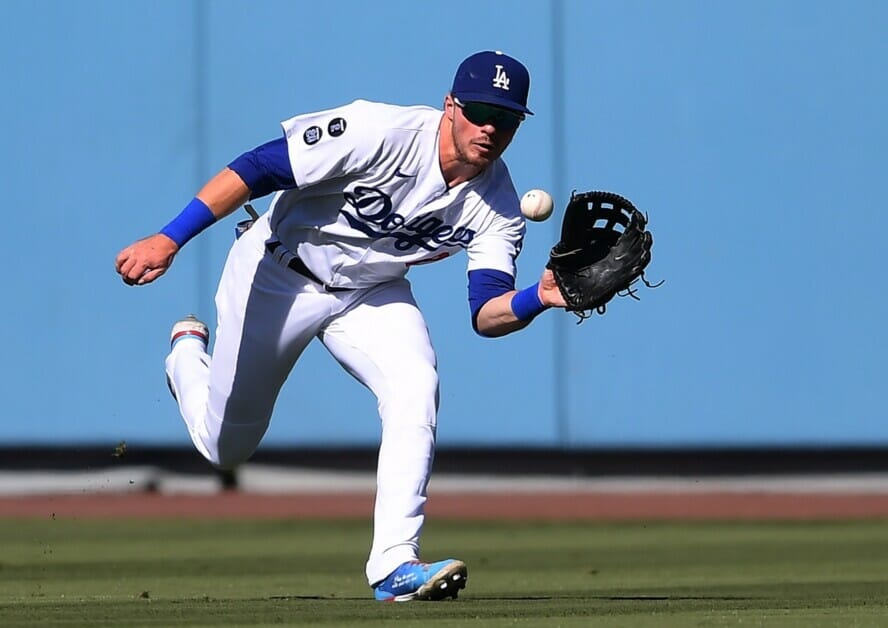 Dodgers Spring Training: Gavin Lux Worked On Outfield Drills During  Offseason 