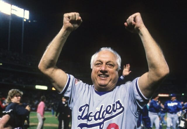 1988 Dodgers remember Tommy Lasorda