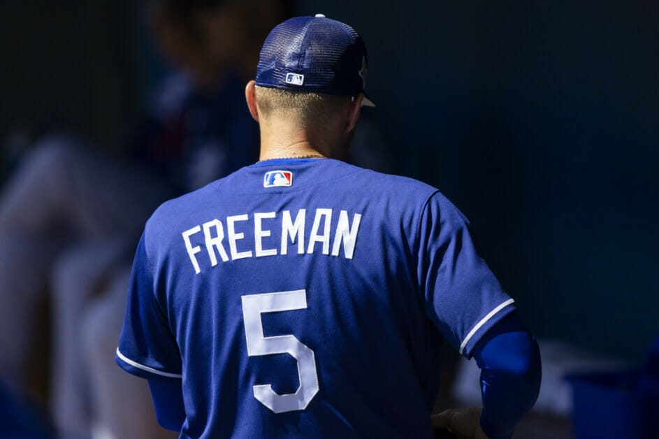 Dodgers pregame: Freddie Freeman emotional seeing Alex Anthopoulos & former  Braves teammates 