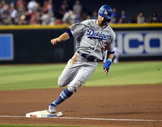 Dodgers' Chris Taylor says crucial baserunning error was 'bad read