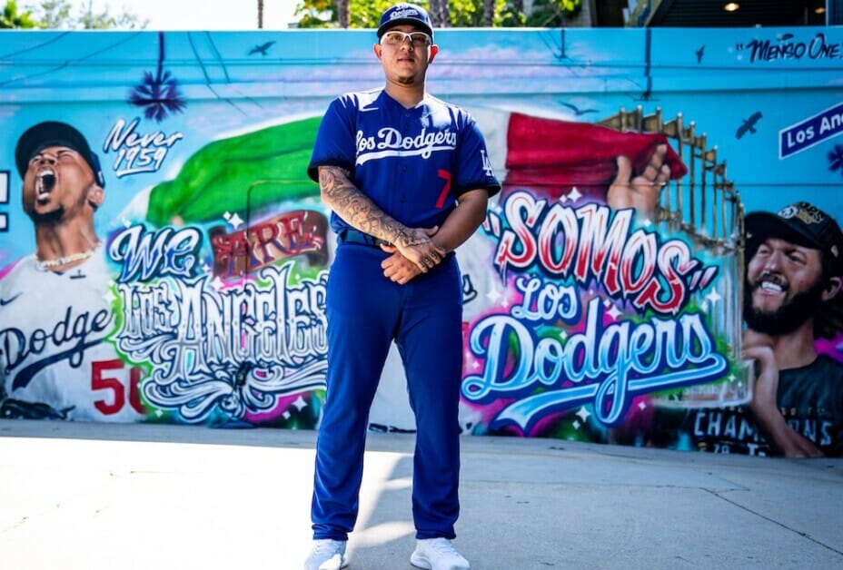 2022 Dodgers Giveaways: Julio Urías City Bobblehead Designed In City  Connect Uniform 
