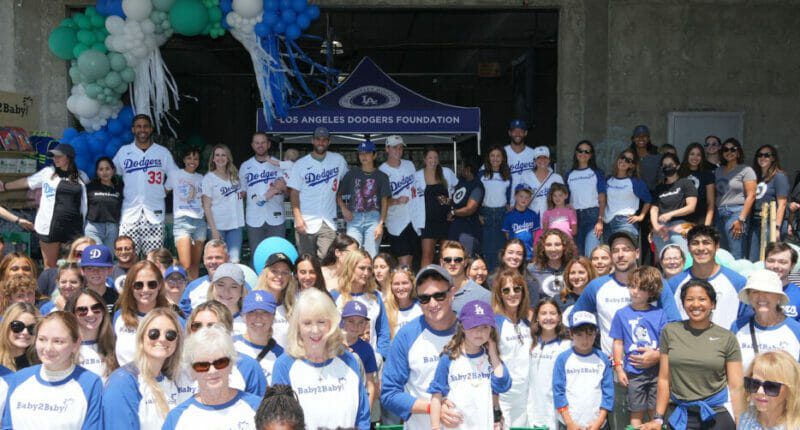 MLB, LA Dodgers and Dodgers Foundation package meals for students