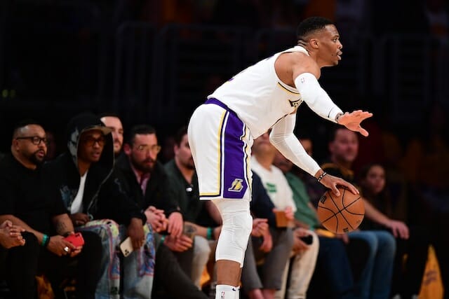 Russell Westbrook and every Lakers player, draft pick available in possible Kyrie  Irving trade with Nets