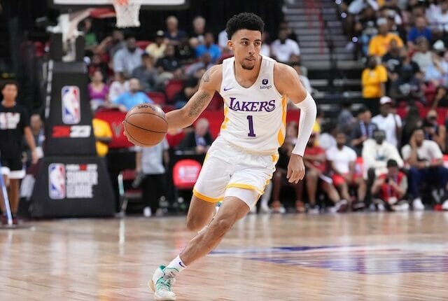 Scotty Pippen Jr. Appreciative Of LeBron James & Other Lakers Supporting Summer  League Team 