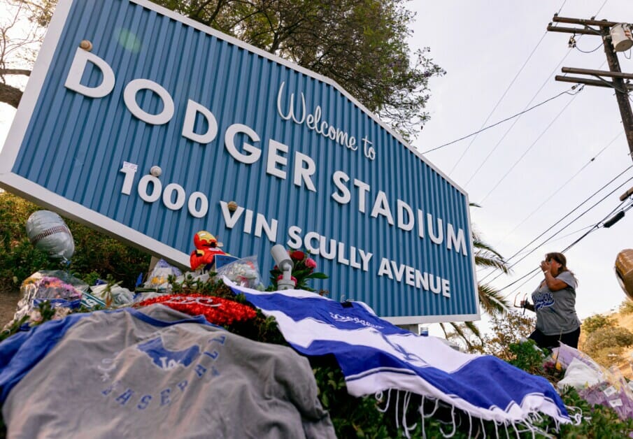 Dodgers Holding Pregame Ceremony To Honor Vin Scully At Dodger