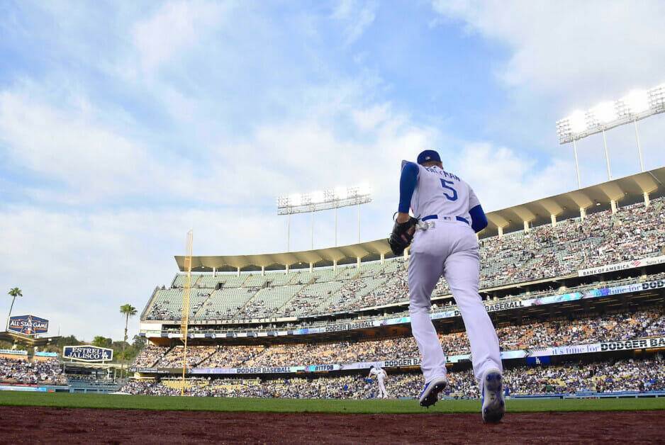 Dodgers tie franchise wins record, clinch home-field advantage