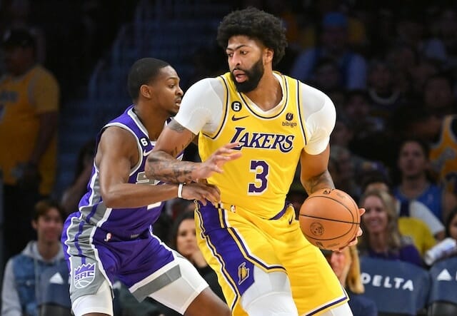 Lakers rule out Anthony Davis with low back tightness