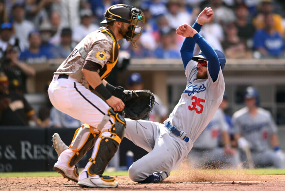 Turner, Dodgers start fast, hold off Padres in NLDS opener