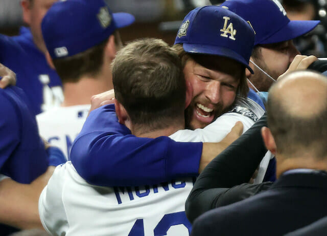 Dodgers Broadcaster Joe Davis Earns Praise For Call Of Bryce