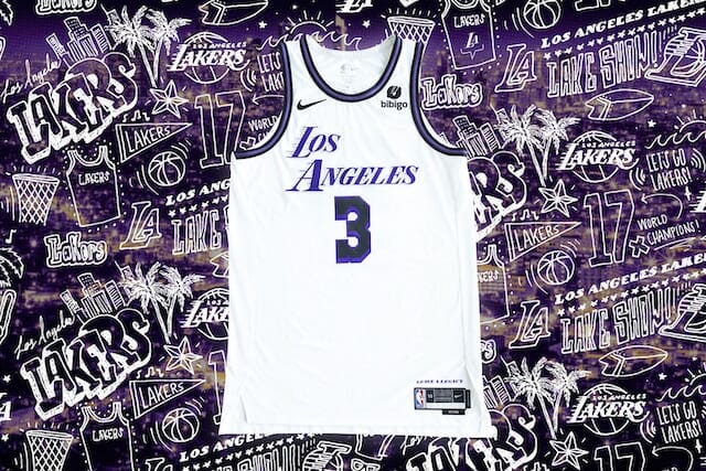 los angeles lakers new uniforms
