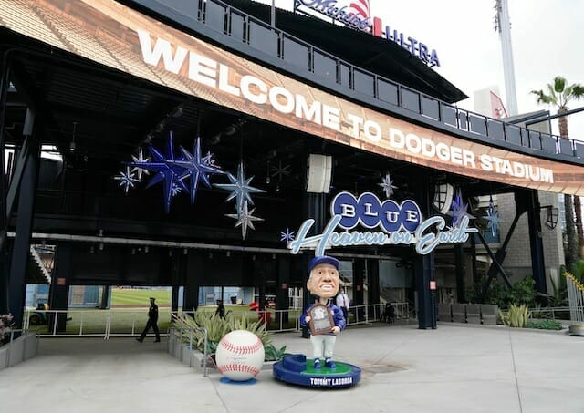 Los Angeles Dodgers Hello Kitty Dodger Stadium Dodger Blue