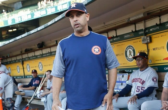 Alex Cora, in return to Houston, confronts sign-stealing scandal with  Astros - The Washington Post