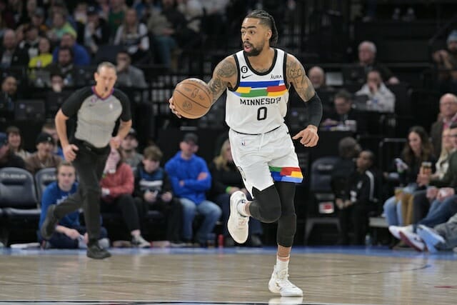 Timberwolves trade D'Angelo Russell in three-team deal that brings