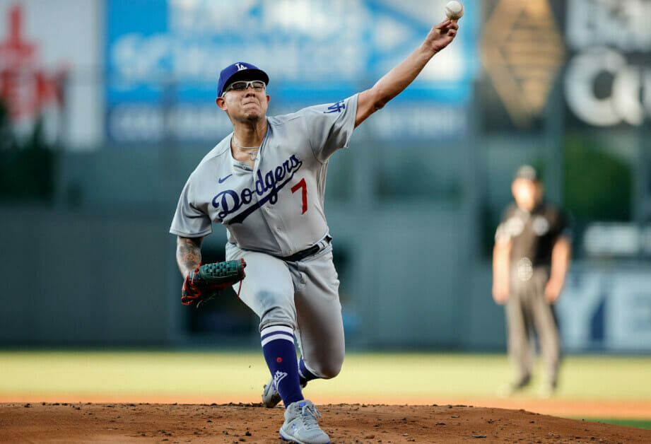MLB Top-10 Starting Pitchers Right Now: Julio Urías Ranked By The