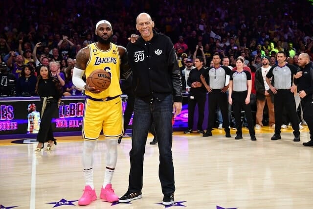 Lakers are hoping for big event when LeBron James surpasses Kareem