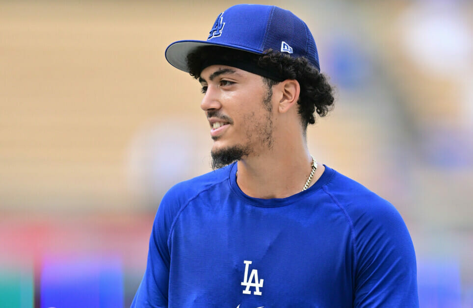 Dodgers Spring Training: Miguel Vargas Sustained Fractured Pinky