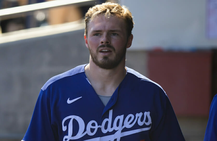 Dodgers shortstop Gavin Lux out for season with torn ACL