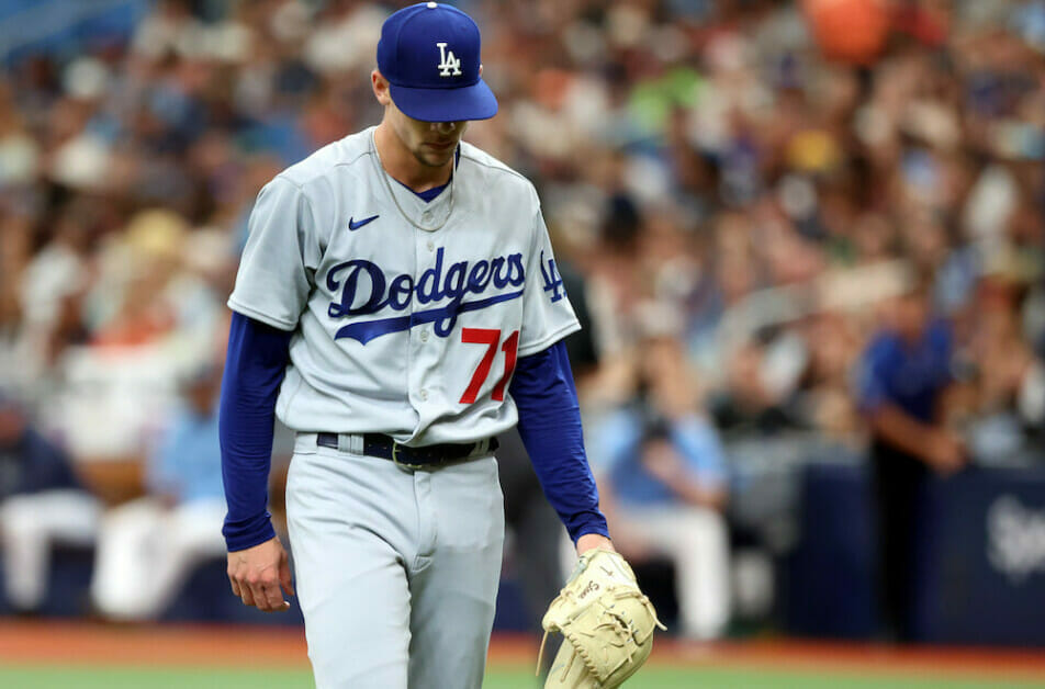Gavin Stone Possibly Being Removed From Dodgers Starting Rotation 