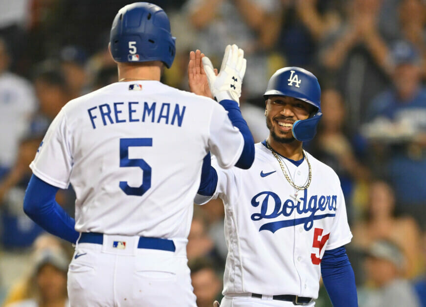 Freddie Freeman gushes over fellow Dodgers superstar Mookie Betts