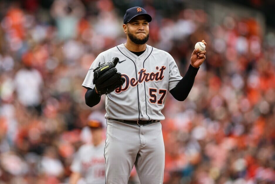 Detroit Tigers' Eduardo Rodriguez on restricted list due to