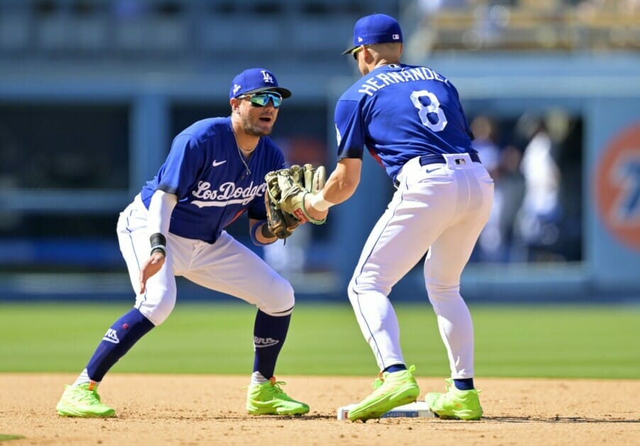 Dodgers News: Miguel Rojas Takes LA Rookies Shoe Shopping on His