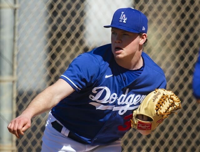 Gus Varland's winding journey finally brings him to Dodgers' bullpen –  Orange County Register