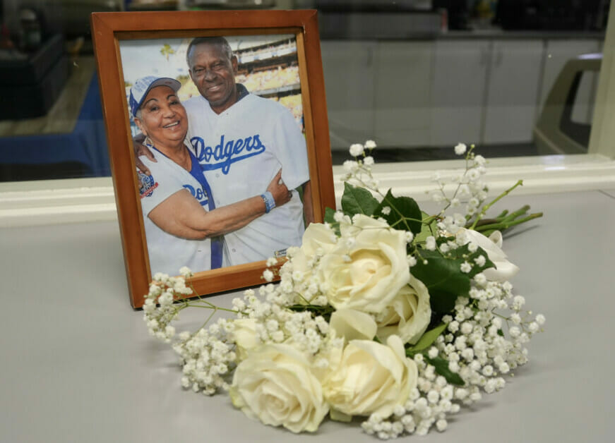 Margarita Mota, wife of Dodgers great Manny Mota, dies at 81 - Los Angeles  Times